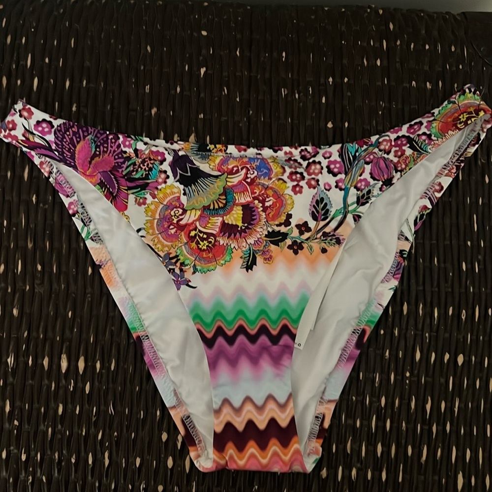 NWT Sunshine79 Pattern Bikini Bottoms Size 6